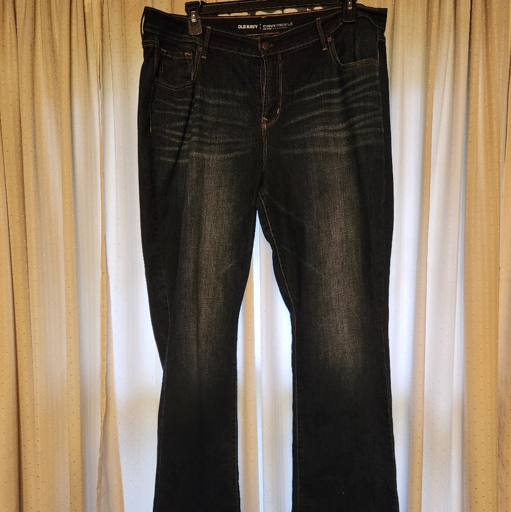 Like New Curvy Profile size 18 Old Navy Jeans